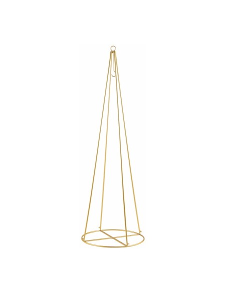 Árbol Navidad metal para la decoración de navidad con bolas y accesorios