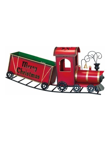 Tren de Navidad para la decoración navideña de centros comerciales calles tiendas
