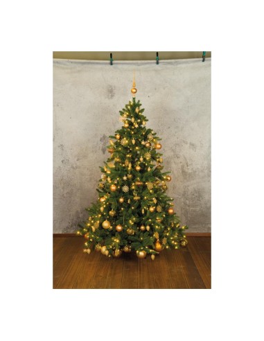 Pino Navidad para la decoración de navidad con bolas y accesorios