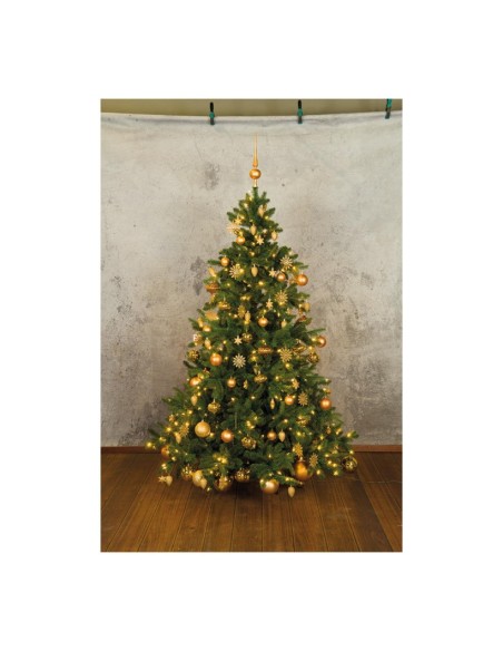 Pino Navidad para la decoración de navidad con bolas y accesorios