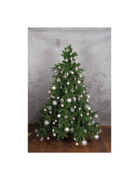 Pino Navidad para la decoración de navidad con bolas y accesorios
