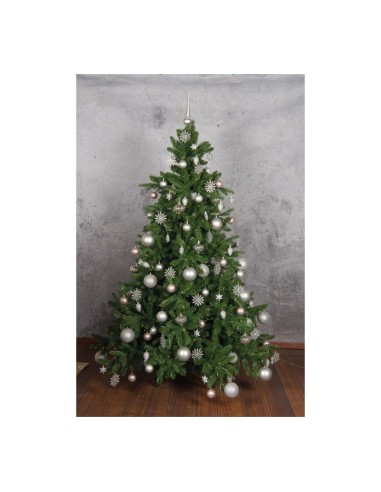Pino Navidad para la decoración de navidad con bolas y accesorios