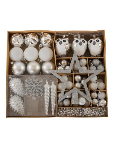 Pack decoración árbol para la decoración navideña de centros comerciales calles tiendas