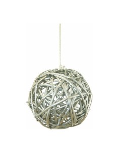 Bola de mimbre para la decoración árboles navideños para tiendas y centros comerciales 2