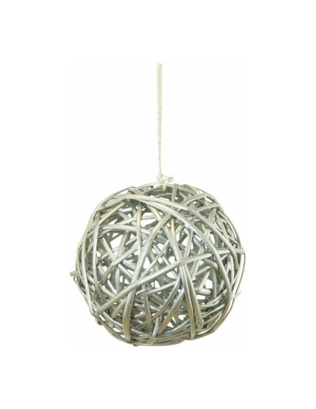 Bola de mimbre para la decoración árboles navideños para tiendas y centros comerciales