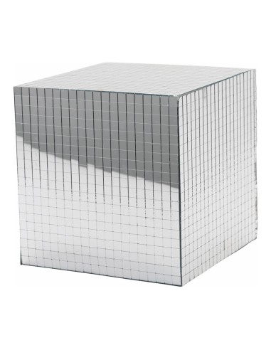 Cubo espejo para la decoración de árboles de navidad