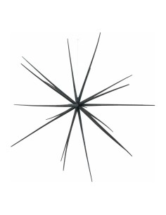 Estrella de Sputnik para la decoración de centros comerciales calles y tiendas 2