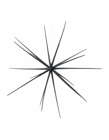 Estrella de Sputnik para la decoración de centros comerciales calles y tiendas