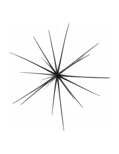 Estrella de Sputnik para la decoración de centros comerciales calles y tiendas 2