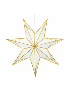 Estrella 3D para la decoración de centros comerciales calles y tiendas 2