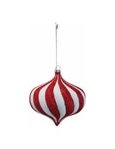 Adorno forma de cebolla para la decoración árboles navideños para tiendas y centros comerciales 2