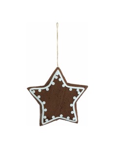 Pan de jengibre "estrella" para la decoración navideña de centros comerciales calles tiendas 2