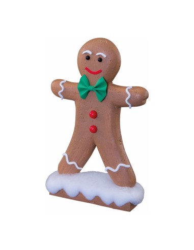 Pan de jengibre "niño" para la decoración navideña de centros comerciales calles tiendas