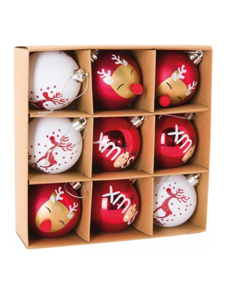 Bolas de Navidad surtido para la decoración árboles navideños para tiendas y centros comerciales