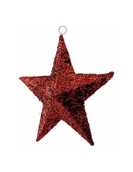 Estrella 3D para la decoración de centros comerciales calles y tiendas