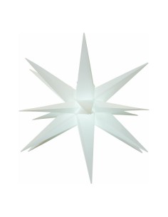 Estrella de Navidad 3D para la decoración de centros comerciales calles y tiendas 2
