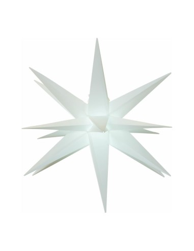 Estrella de Navidad 3D para la decoración de centros comerciales calles y tiendas