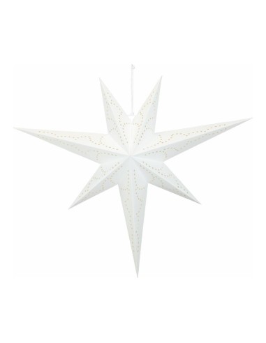 Estrella plegable de 7 puntas para la decoración de centros comerciales calles y tiendas