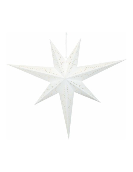 Estrella plegable de 7 puntas para la decoración de centros comerciales calles y tiendas