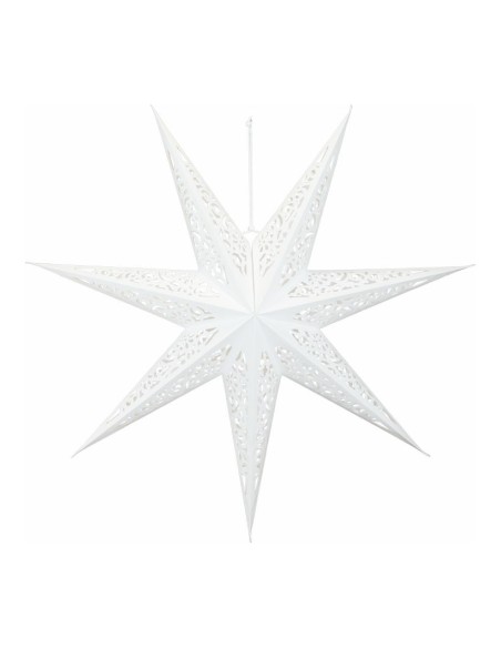 Estrella plegable de 7 puntas para la decoración de centros comerciales calles y tiendas
