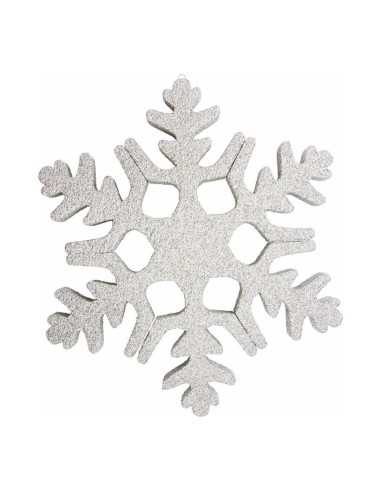 Copo de nieve Para escaparates de invierno en tiendas y centros comerciales