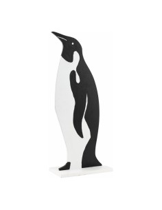 Pingüino para decoración de escaparates en invierno 2