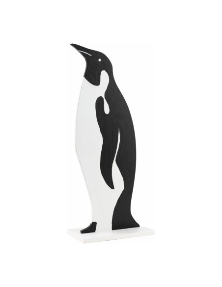 Pingüino para decoración de escaparates en invierno
