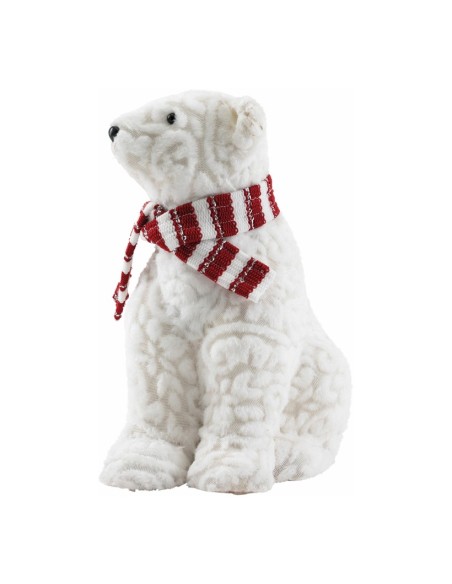 Oso polar para decoración de escaparates en invierno