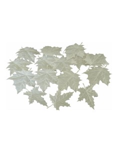 Hojas de arce para escaparates y espacios decorativos en invierno 2