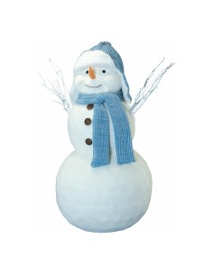 Muñeco de nieve para decoración de escaparates en invierno 2