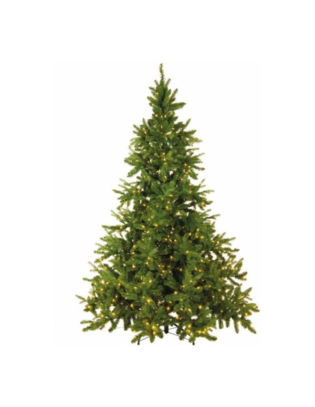 Abeto noble verde para decorar escaparates y centros comerciales