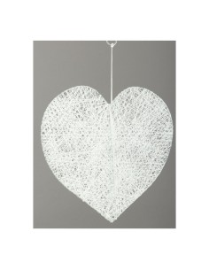 Corazón hilo trenzado para la decoración del día de los enamorados en centros comerciales tiendas 2