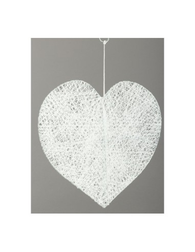 Corazón hilo trenzado para la decoración del día de los enamorados en centros comerciales tiendas