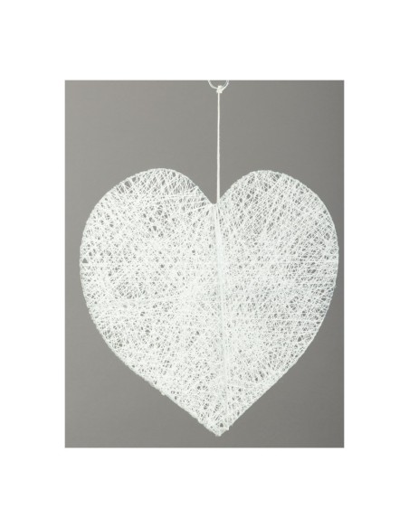 Corazón hilo trenzado para la decoración del día de los enamorados en centros comerciales tiendas