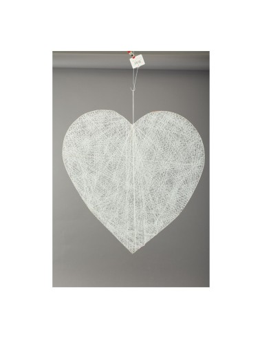 Corazón hilo trenzado para la decoración del día de los enamorados en centros comerciales tiendas