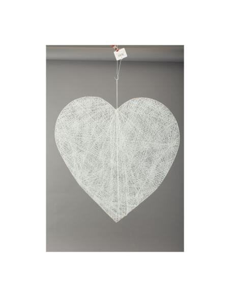 Corazón hilo trenzado para la decoración del día de los enamorados en centros comerciales tiendas