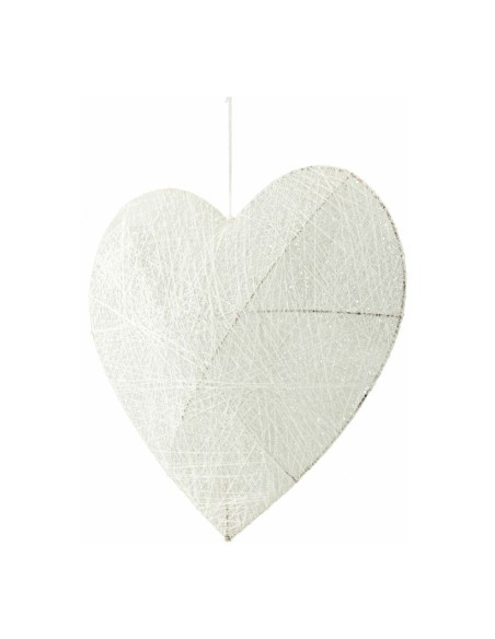 Corazón trenzado 3D para la decoración del día de los enamorados en centros comerciales tiendas