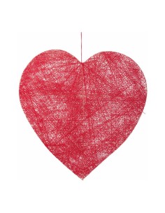 Corazón hilo trenzado para la decoración del día de los enamorados en centros comerciales tiendas 2