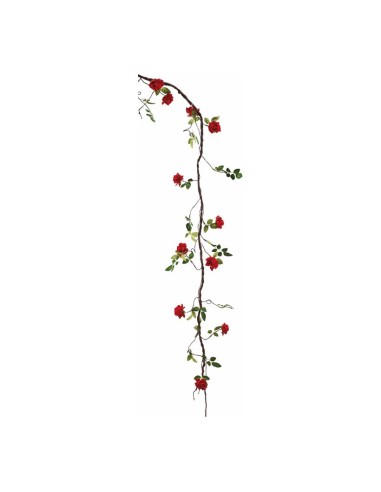Guirnalda de rosas para la decoración del día de los enamorados en centros comerciales y tiendas