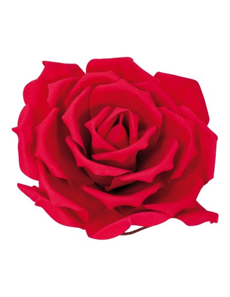 Cabeza de rosa para la decoración del día de los enamorados en centros comerciales tiendas