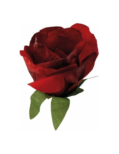 Cabeza de flor de rosa para la decoración del día de los enamorados en centros comerciales tiendas