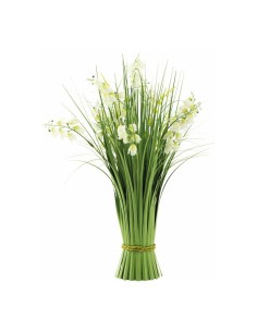 Manojo de hierba de caña con flores para escaparates de primavera en tiendas y centros comerciales 2