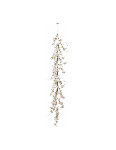 Guirnalda de flores de cerezo para la decorar en primavera centros comerciales y escaparates