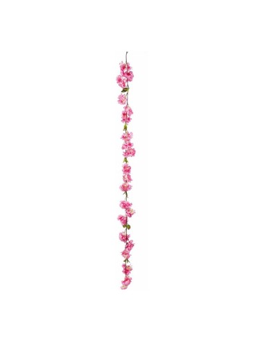 Guirnalda de flores de cerezo para escaparates de primavera en tiendas y centros comerciales
