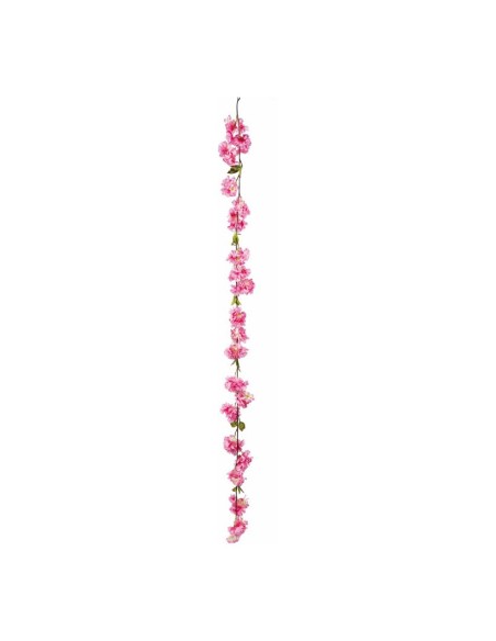 Guirnalda de flores de cerezo para escaparates de primavera en tiendas y centros comerciales