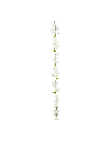 Guirnalda de flores de cerezo para escaparates de primavera en tiendas y centros comerciales