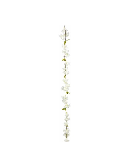 Guirnalda de flores de cerezo para escaparates de primavera en tiendas y centros comerciales