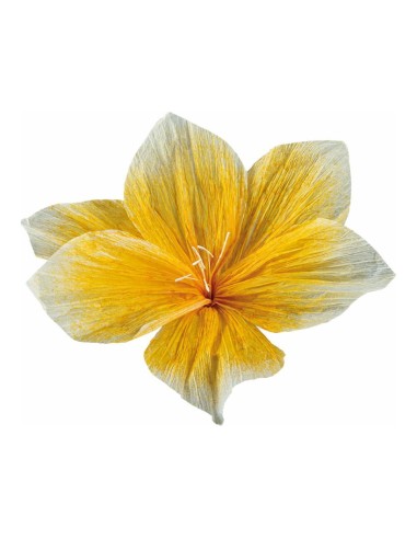 Cabeza de flor para escaparates de primavera en tiendas y centros comerciales