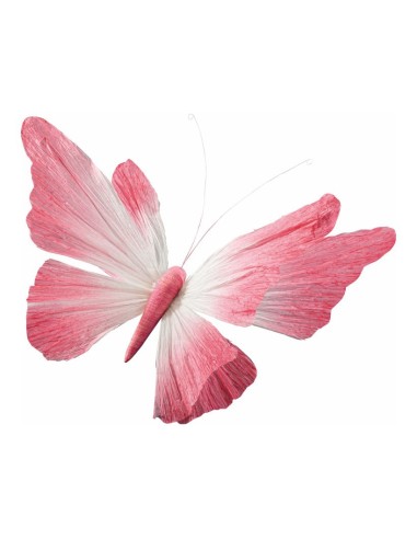 Mariposa con clip para escaparates de primavera en tiendas y centros comerciales
