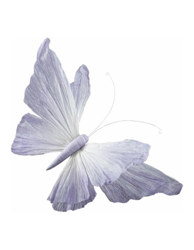 Mariposa con clip para escaparates de primavera en tiendas y centros comerciales